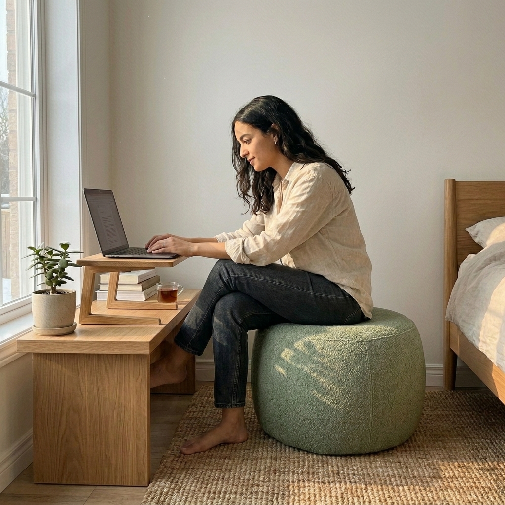 Télétravail à domicile sur le siège